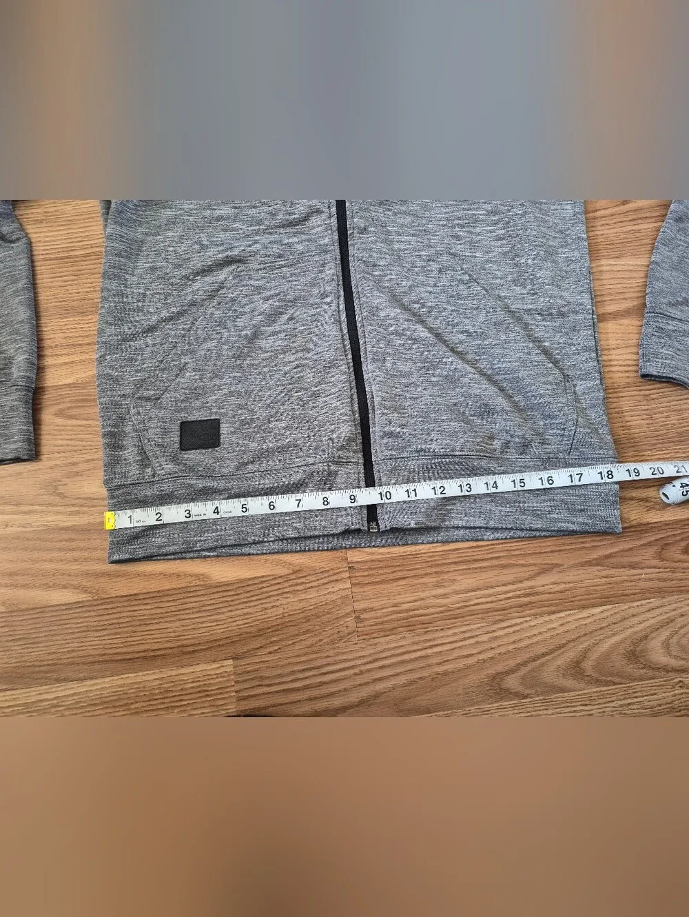 Oakley Men's Grey Full Zip Long Sleeve Hoodie